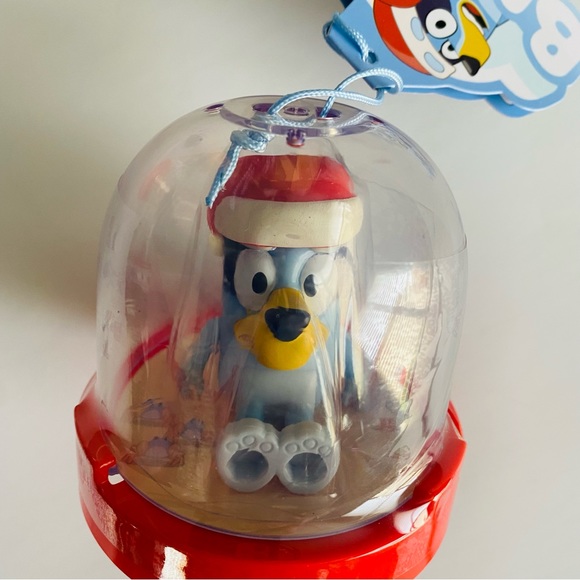 Moose Toys | Santa Hat Bluey Toy Ornament NWT - Picture 2 of 4